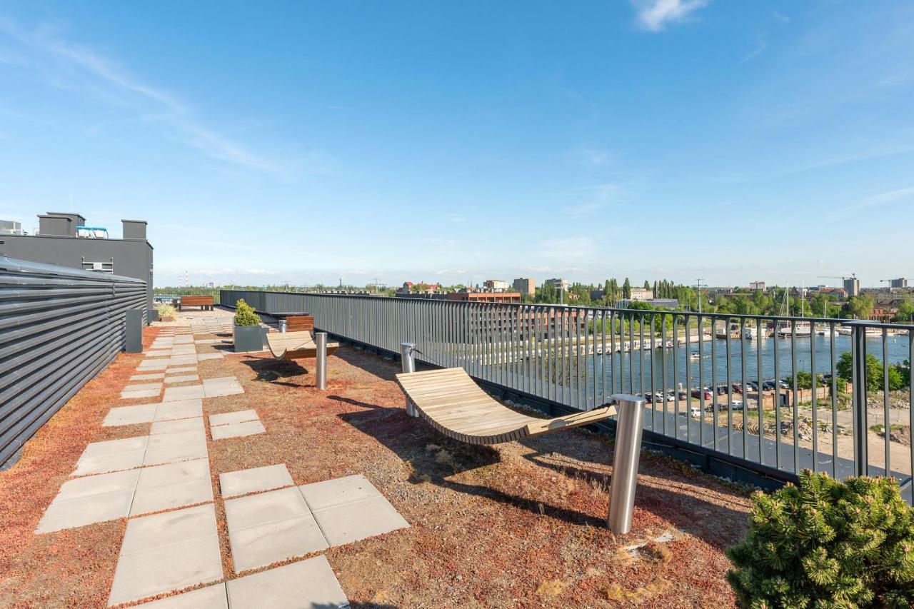 Chlebova - Riverside View Terrace, Free Parking, Gym & Kidsplay By Downtown Apartments Gdańsk Zewnętrze zdjęcie