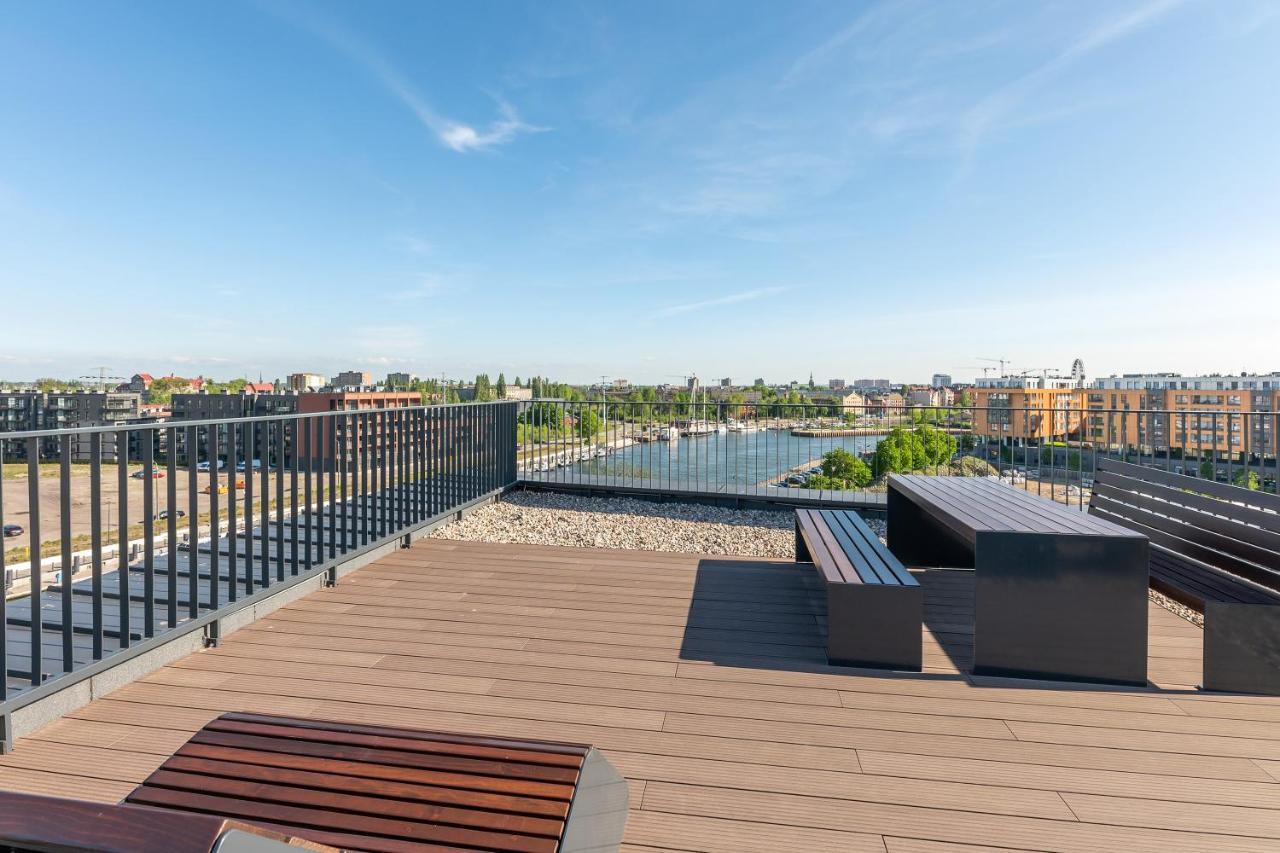 Chlebova - Riverside View Terrace, Free Parking, Gym & Kidsplay By Downtown Apartments Gdańsk Zewnętrze zdjęcie