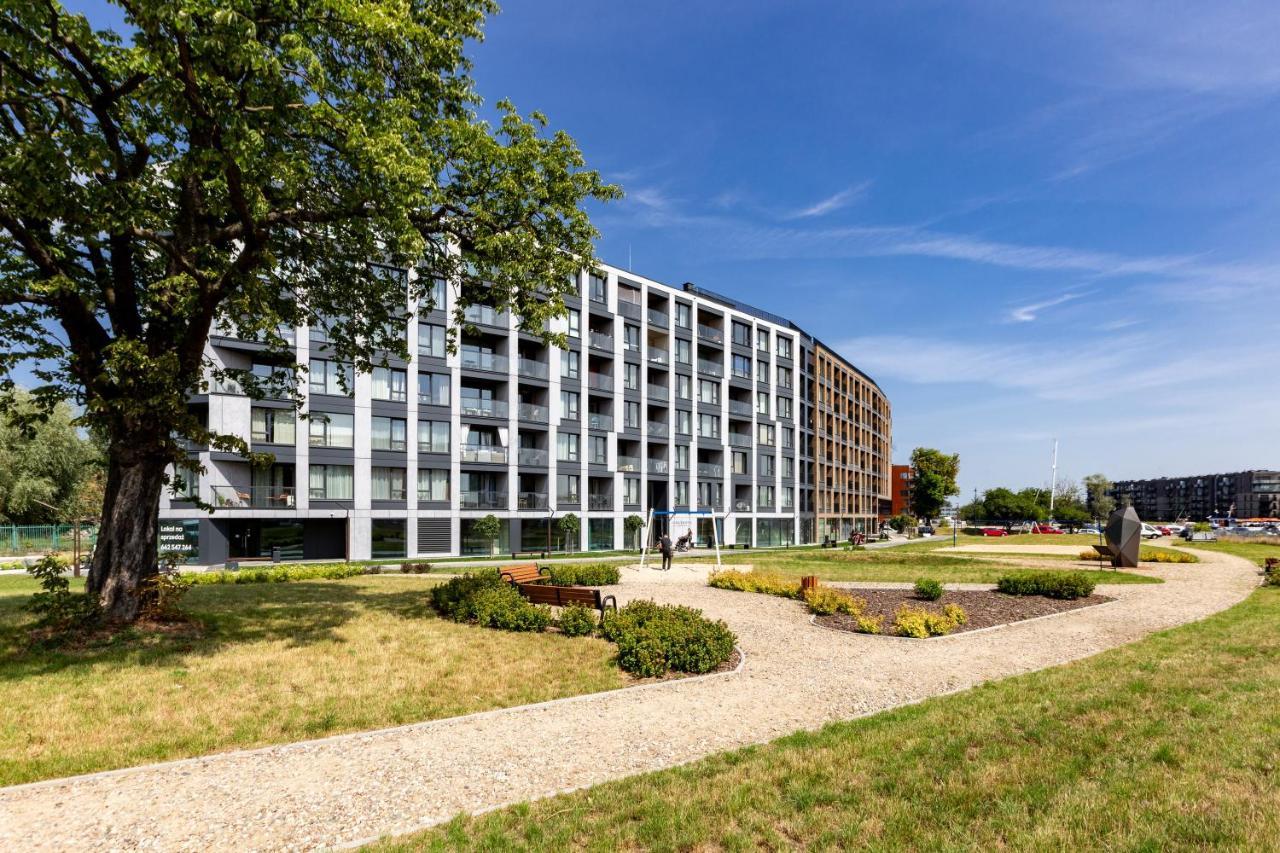 Chlebova - Riverside View Terrace, Free Parking, Gym & Kidsplay By Downtown Apartments Gdańsk Zewnętrze zdjęcie