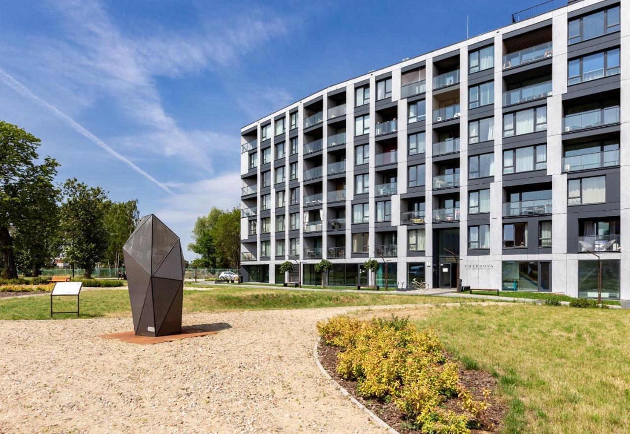 Chlebova - Riverside View Terrace, Free Parking, Gym & Kidsplay By Downtown Apartments Gdańsk Zewnętrze zdjęcie