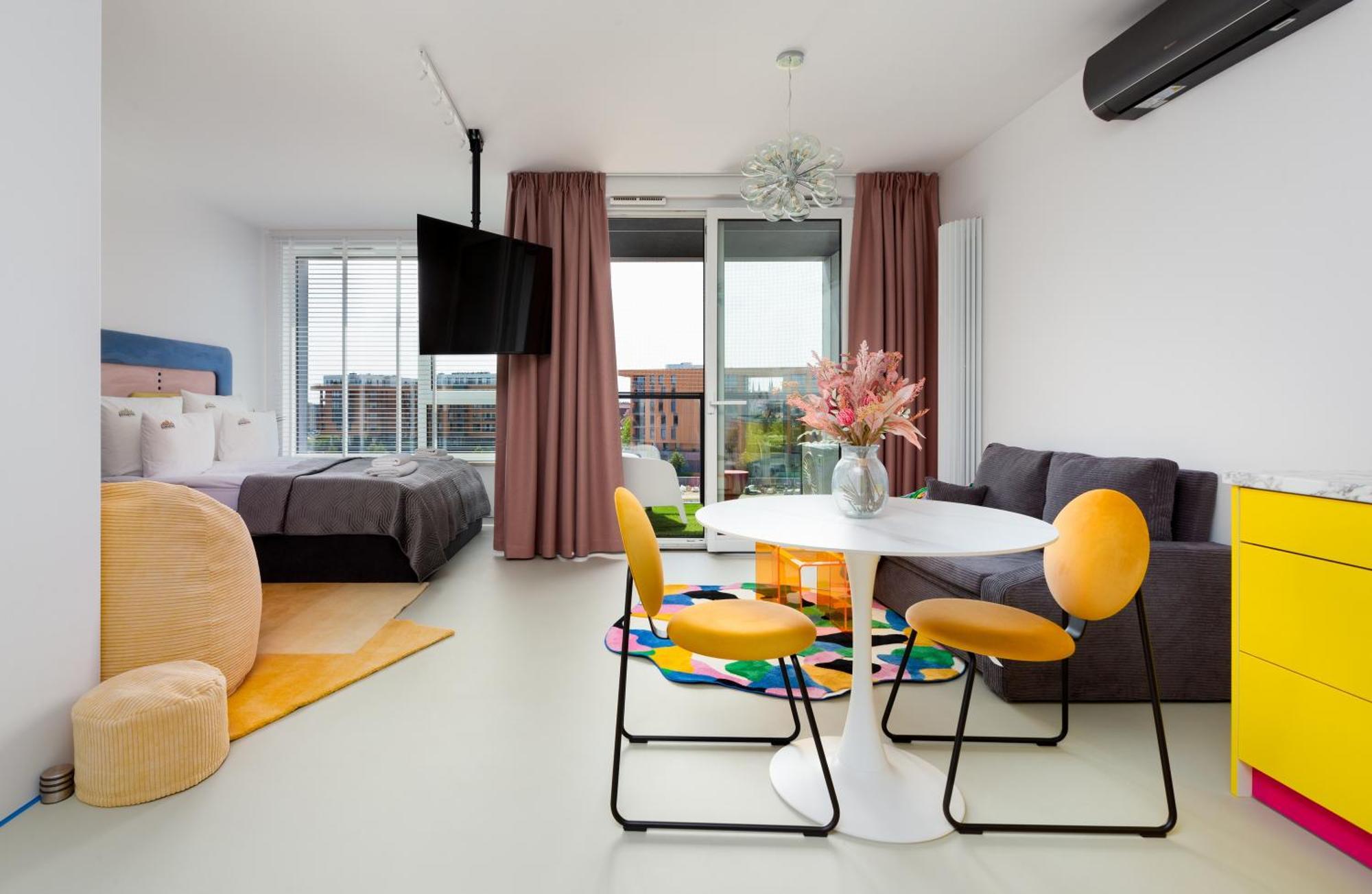 Chlebova - Riverside View Terrace, Free Parking, Gym & Kidsplay By Downtown Apartments Gdańsk Pokój zdjęcie