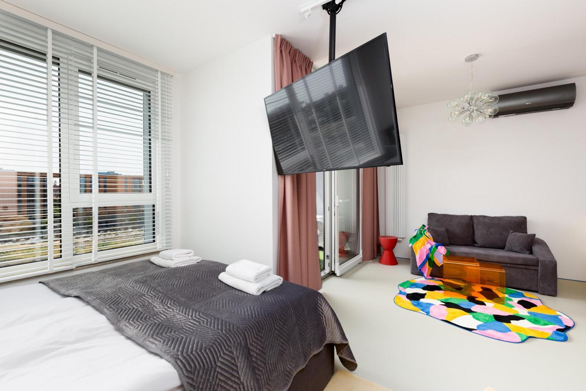 Chlebova - Riverside View Terrace, Free Parking, Gym & Kidsplay By Downtown Apartments Gdańsk Pokój zdjęcie